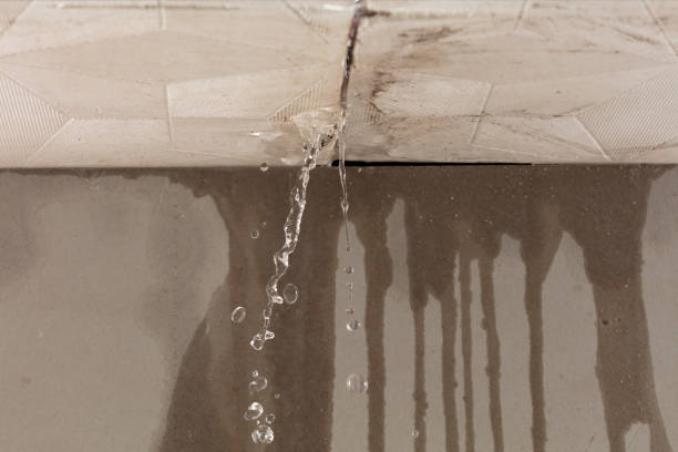 Professional Burst Pipe Cleanup technician working in Port Edwards, WI